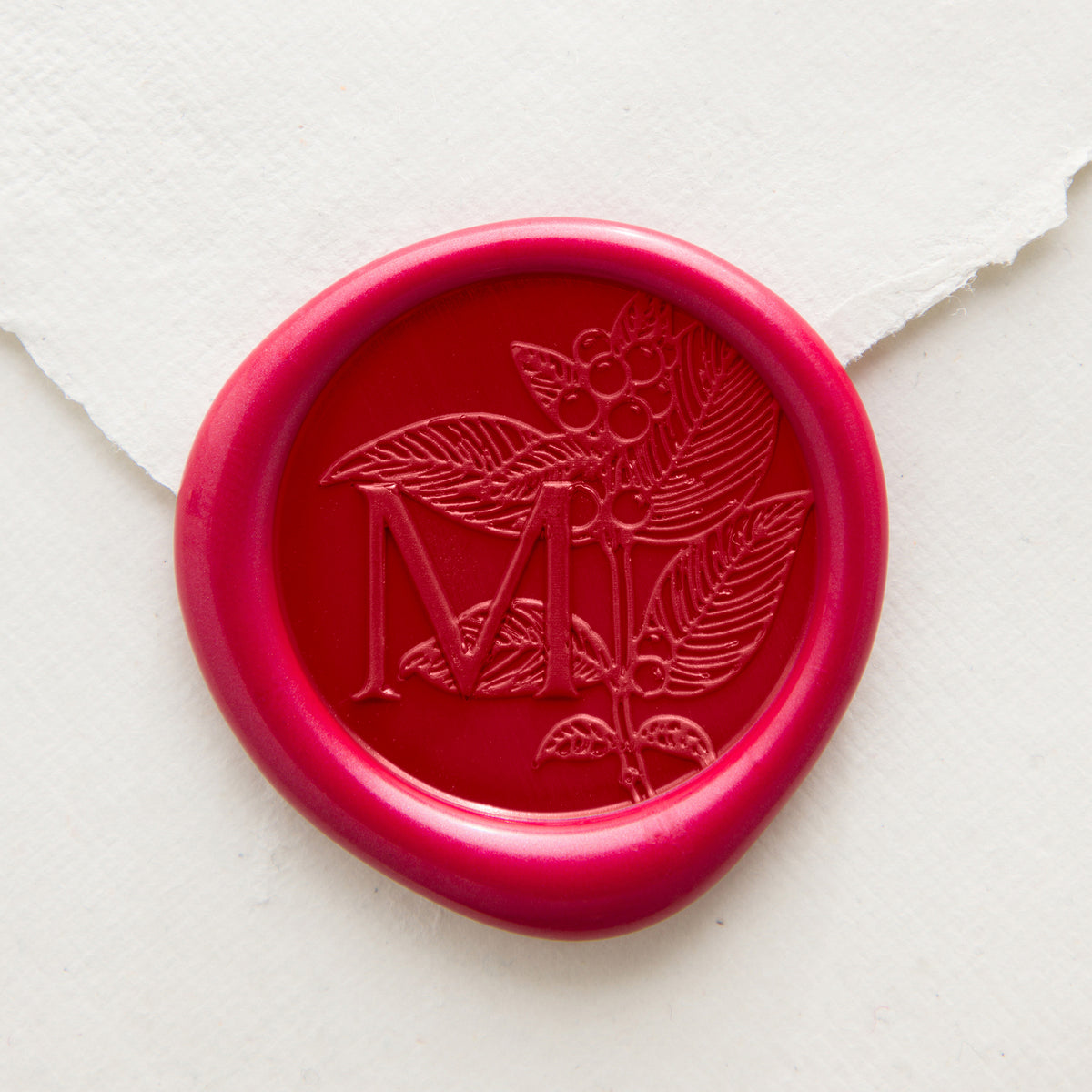 Holly Berry Monogram Wax Seal