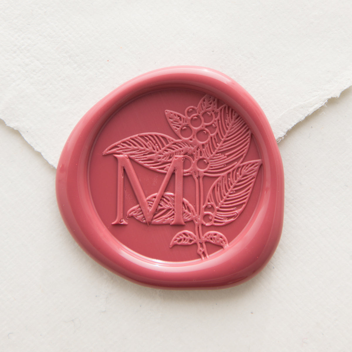 Holly Berry Monogram Wax Seal