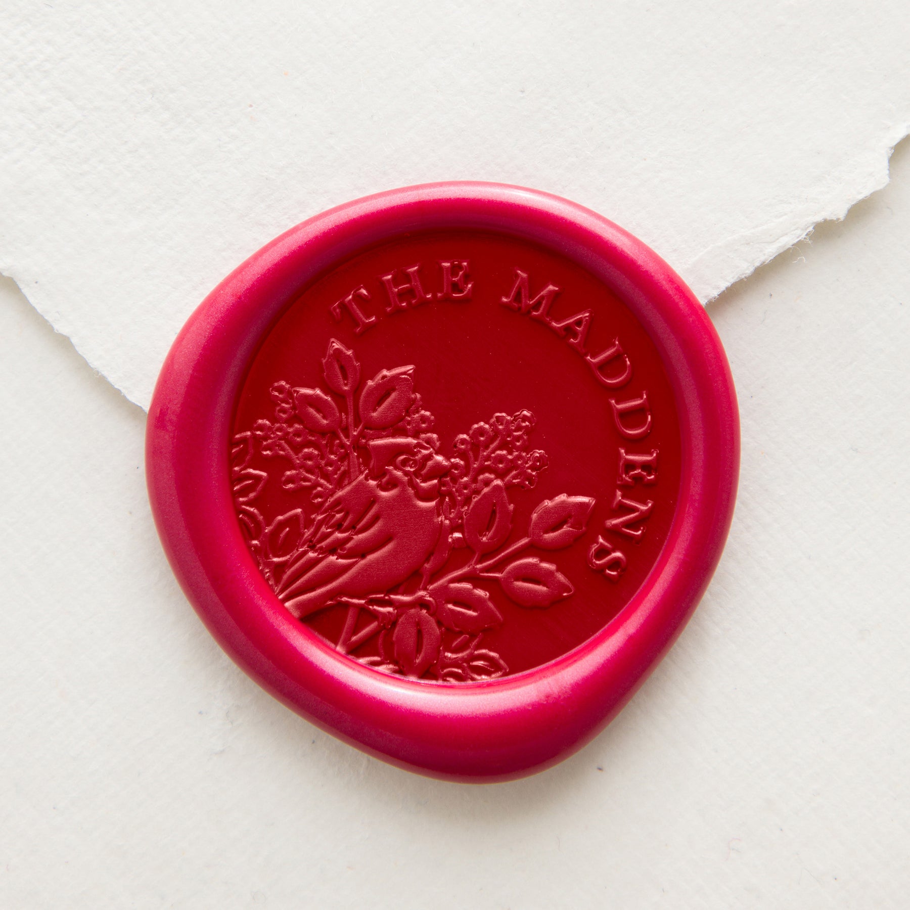 Cardinal Cheer Personalized Wax Seal