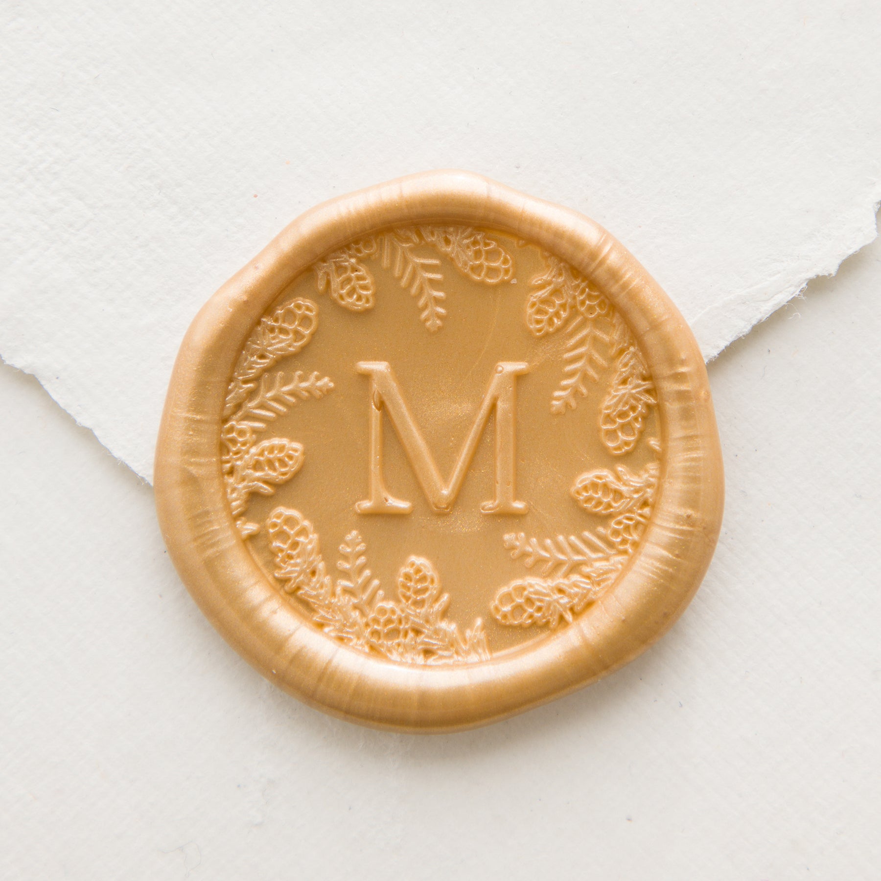 Northern Light Monogram Wax Stamp