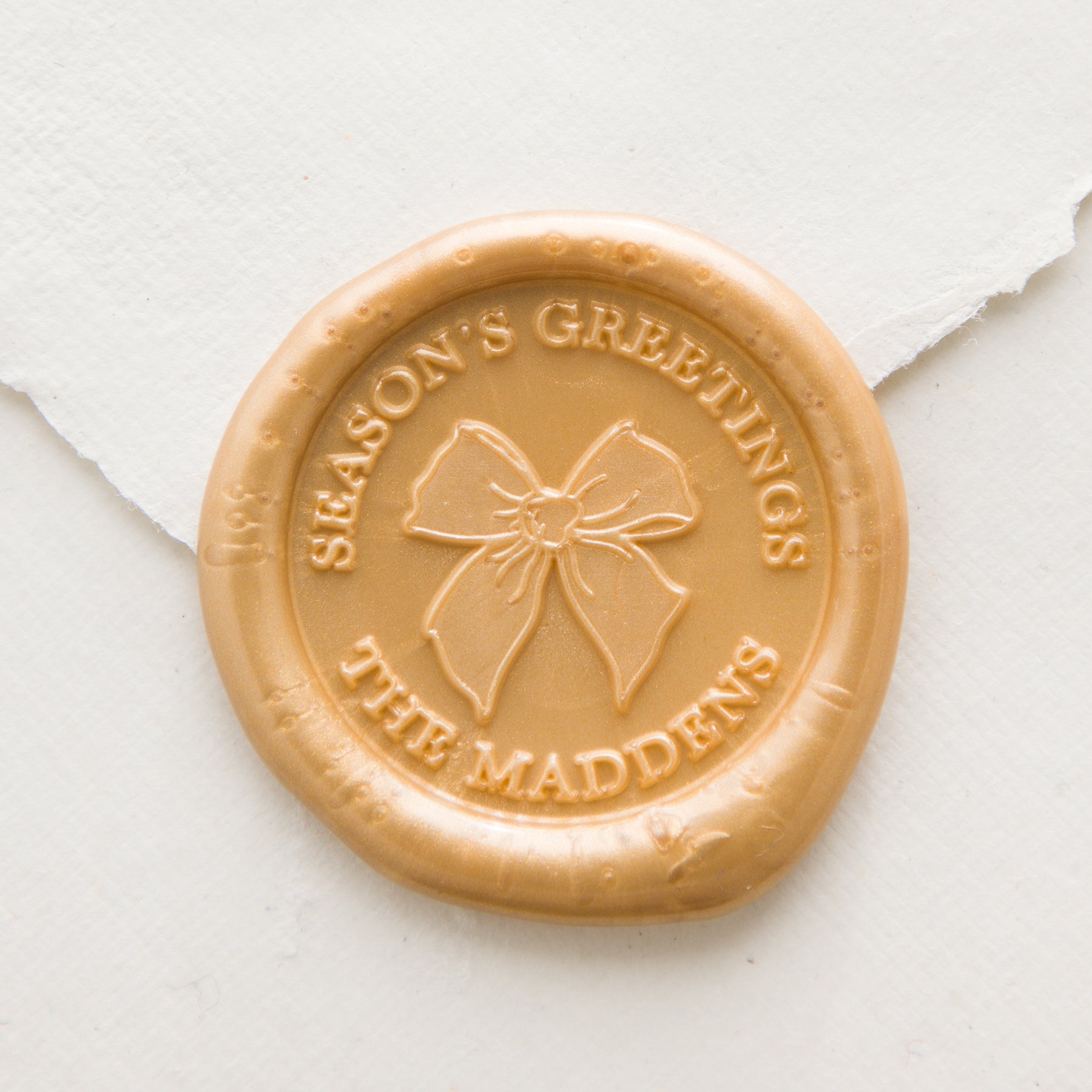 Knotted and Nice Personalized Wax Seals