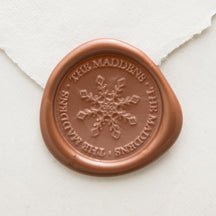 Snowflake Serenade Personalized Wax Seals