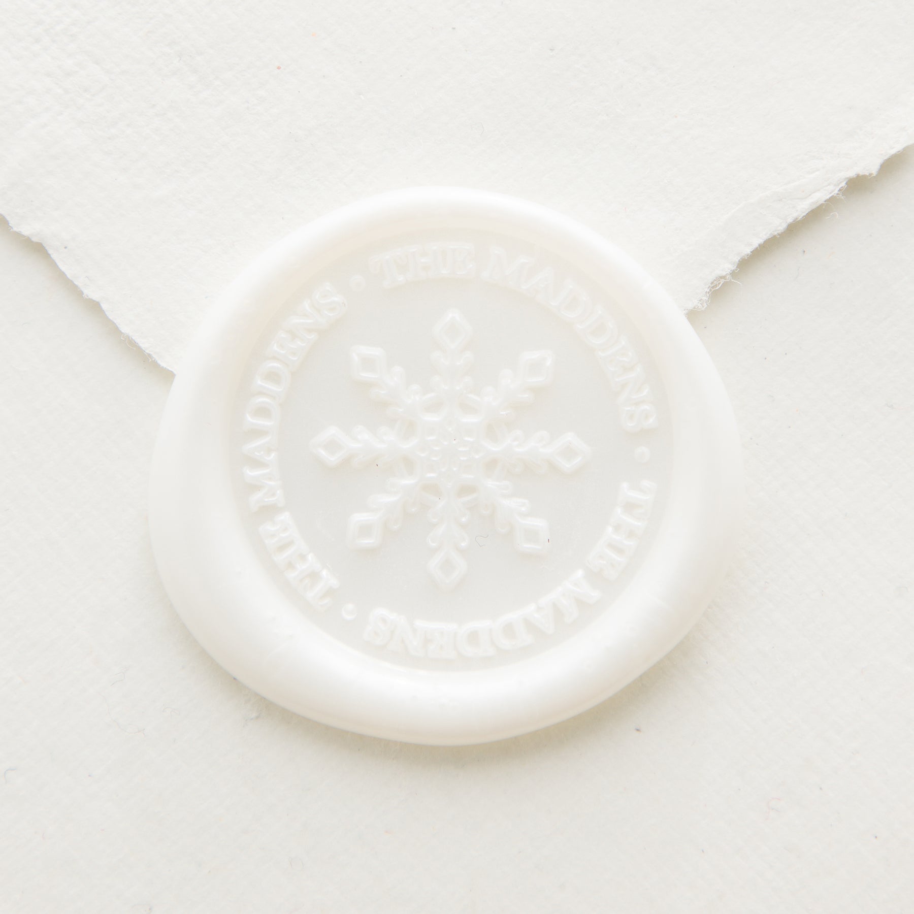 Snowflake Serenade Personalized Wax Seals