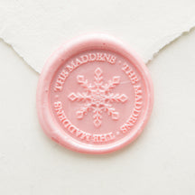 Snowflake Serenade Personalized Wax Seals