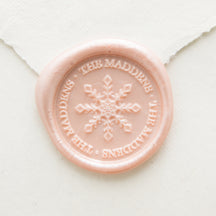 Snowflake Serenade Personalized Wax Seals