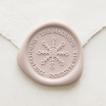 Snowflake Serenade Personalized Wax Seals