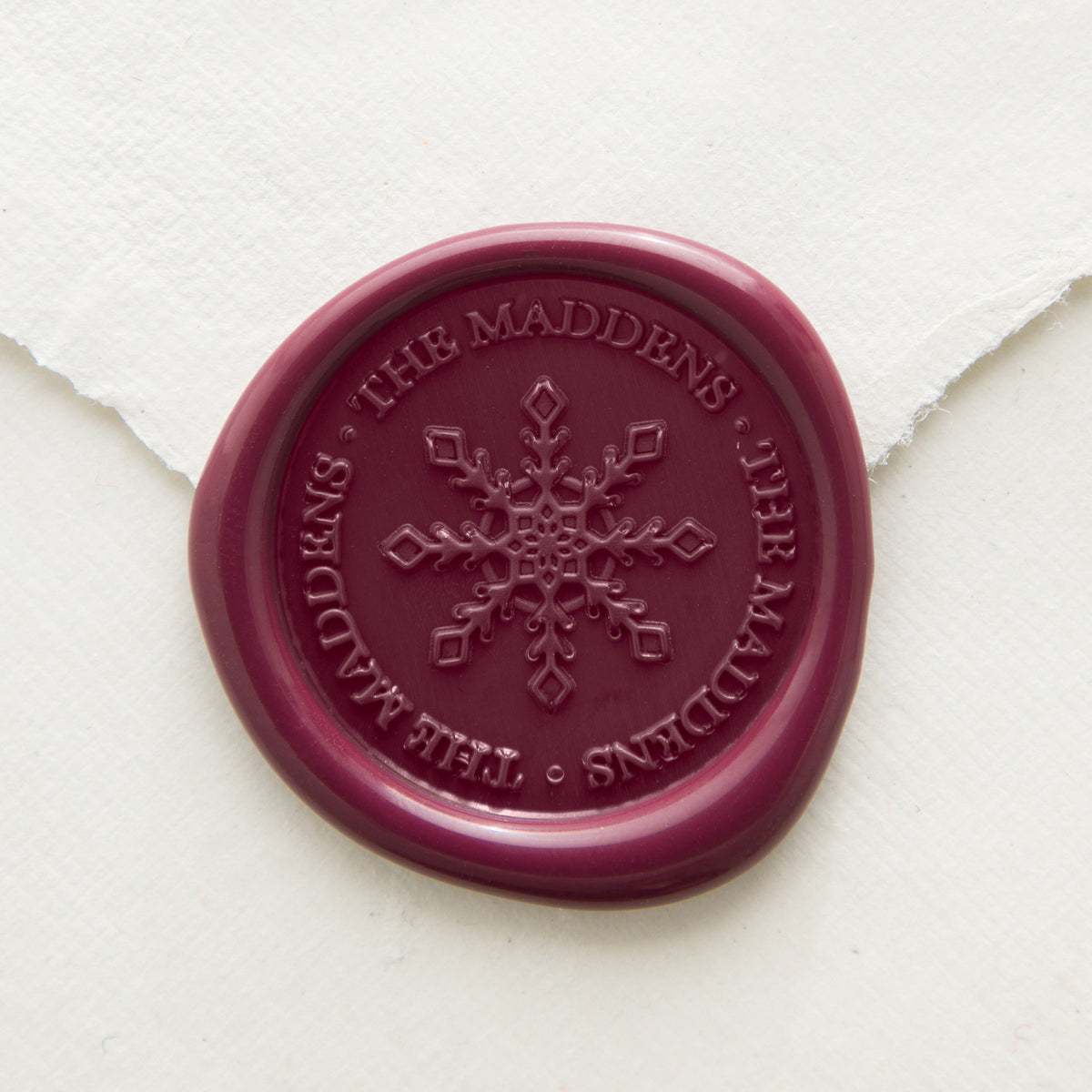 Snowflake Serenade Personalized Wax Seals