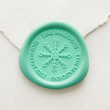 Snowflake Serenade Personalized Wax Seals