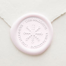 Snowflake Serenade Personalized Wax Seals