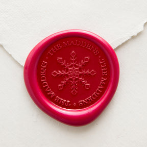 Snowflake Serenade Personalized Wax Seals