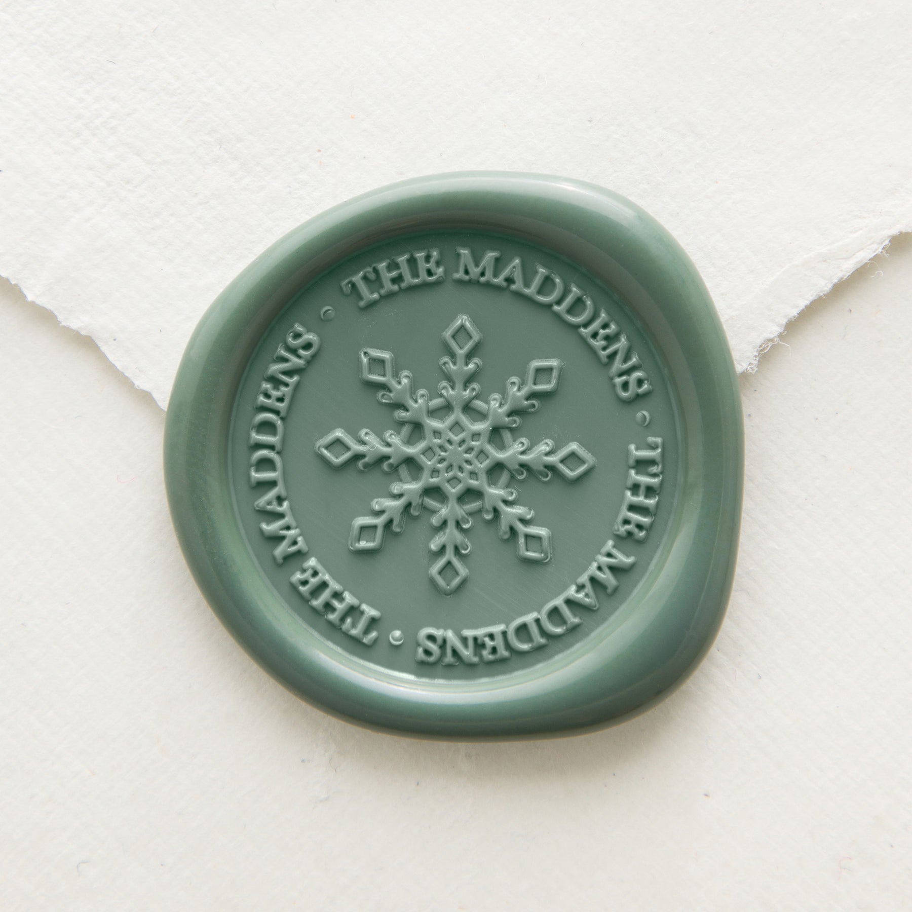 Snowflake Serenade Personalized Wax Seals