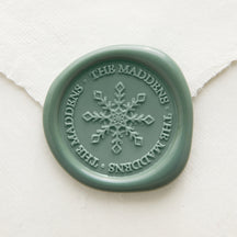 Snowflake Serenade Personalized Wax Seals