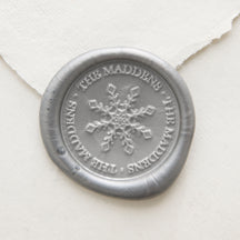 Snowflake Serenade Personalized Wax Seals