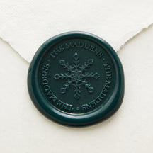 Snowflake Serenade Personalized Wax Seals