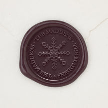 Snowflake Serenade Personalized Wax Seals