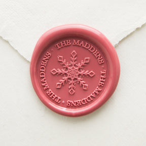 Snowflake Serenade Personalized Wax Seals