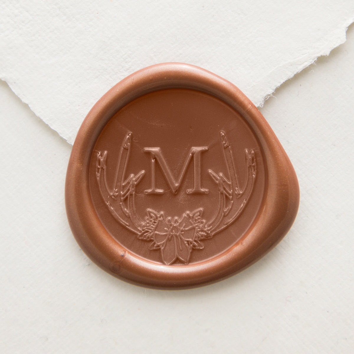 Winter Hideaway Monogram Wax Seal