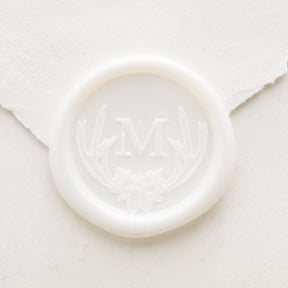 Winter Hideaway Monogram Wax Seal