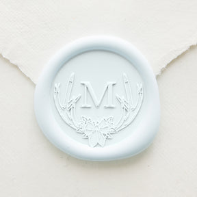 Winter Hideaway Monogram Wax Seal