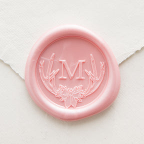 Winter Hideaway Monogram Wax Seal