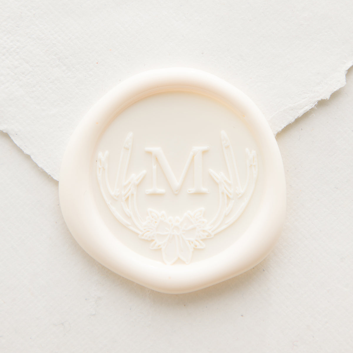 Winter Hideaway Monogram Wax Seal