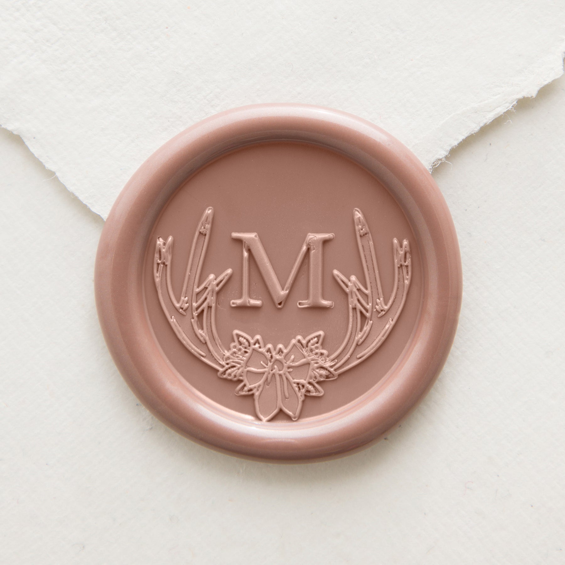 Winter Hideaway Monogram Wax Seal