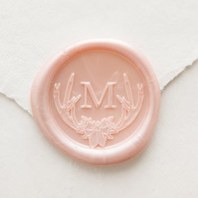 Winter Hideaway Monogram Wax Seal