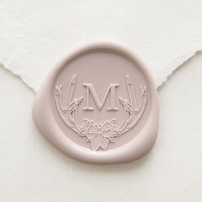 Winter Hideaway Monogram Wax Seal