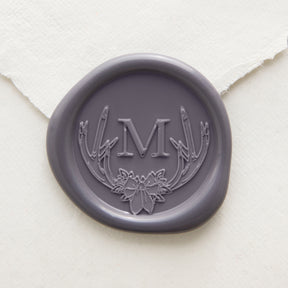 Winter Hideaway Monogram Wax Seal