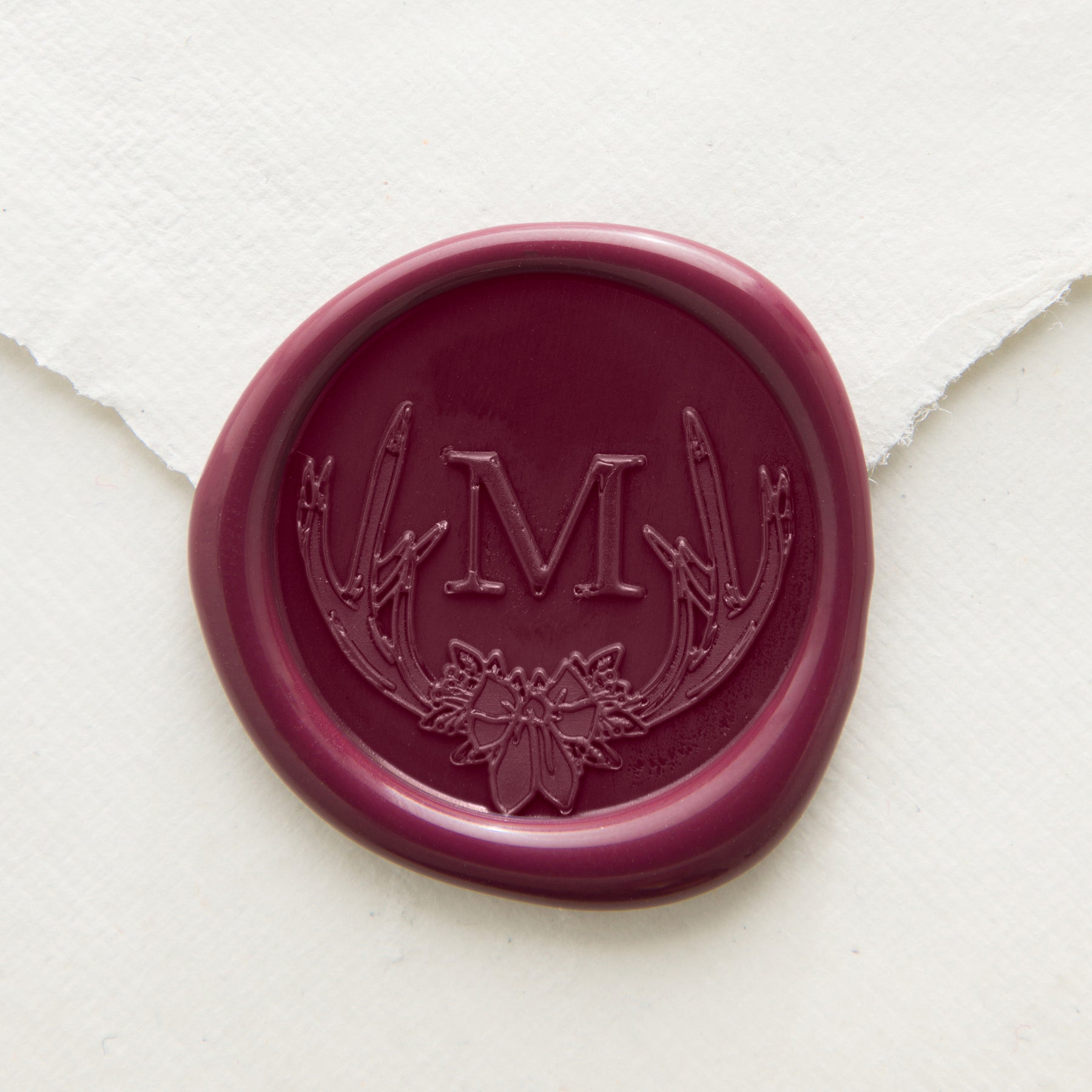 Winter Hideaway Monogram Wax Seal