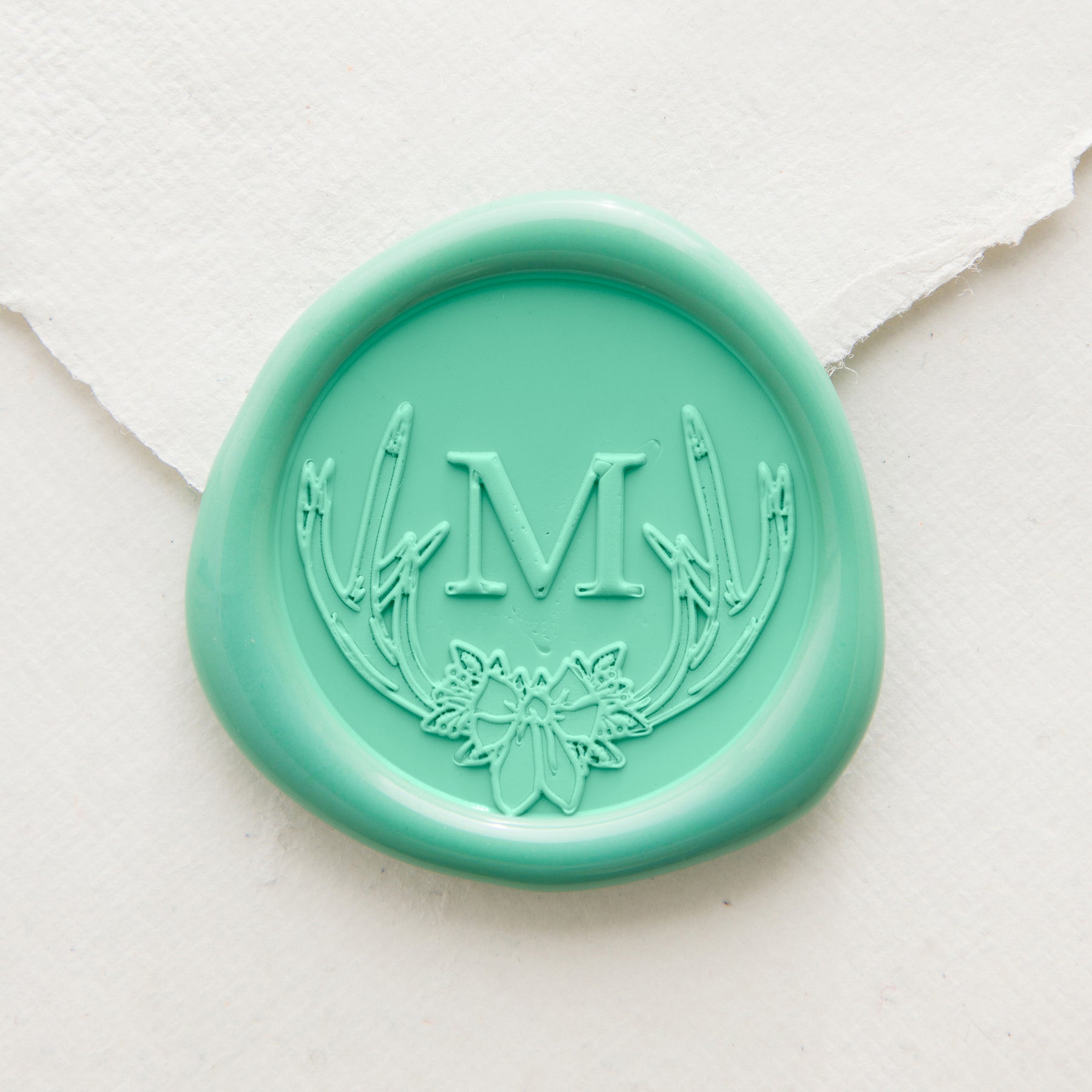 Winter Hideaway Monogram Wax Seal