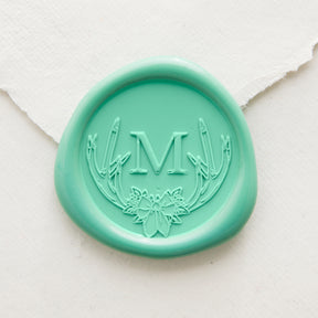 Winter Hideaway Monogram Wax Seal