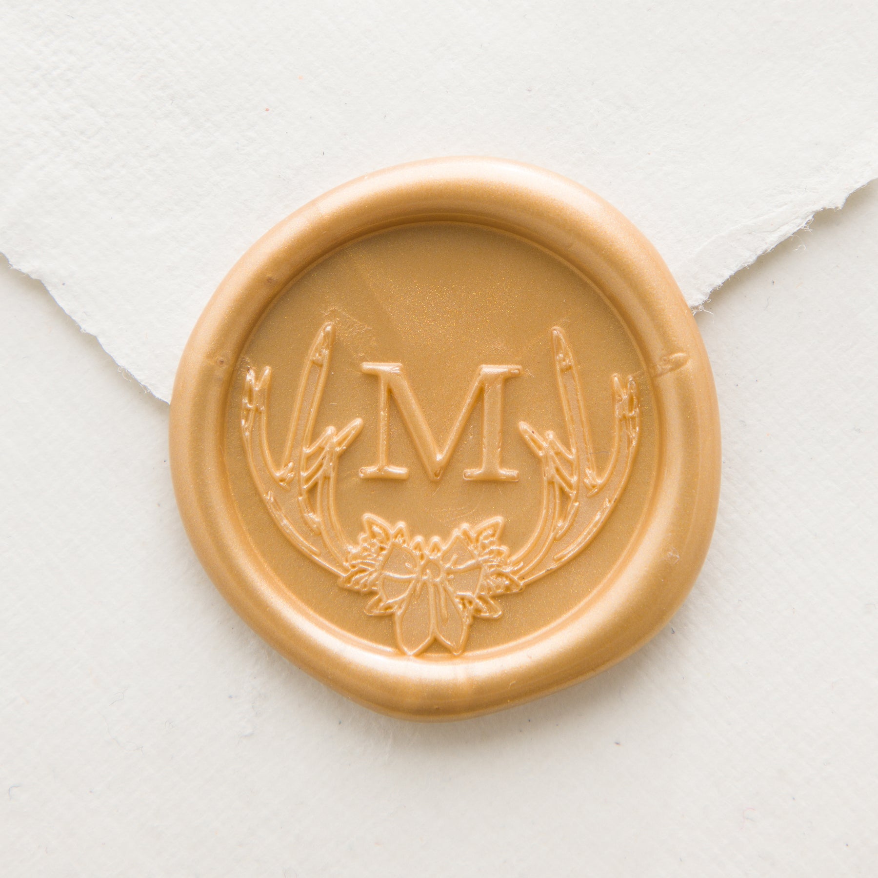 Winter Hideaway Monogram Wax Stamp