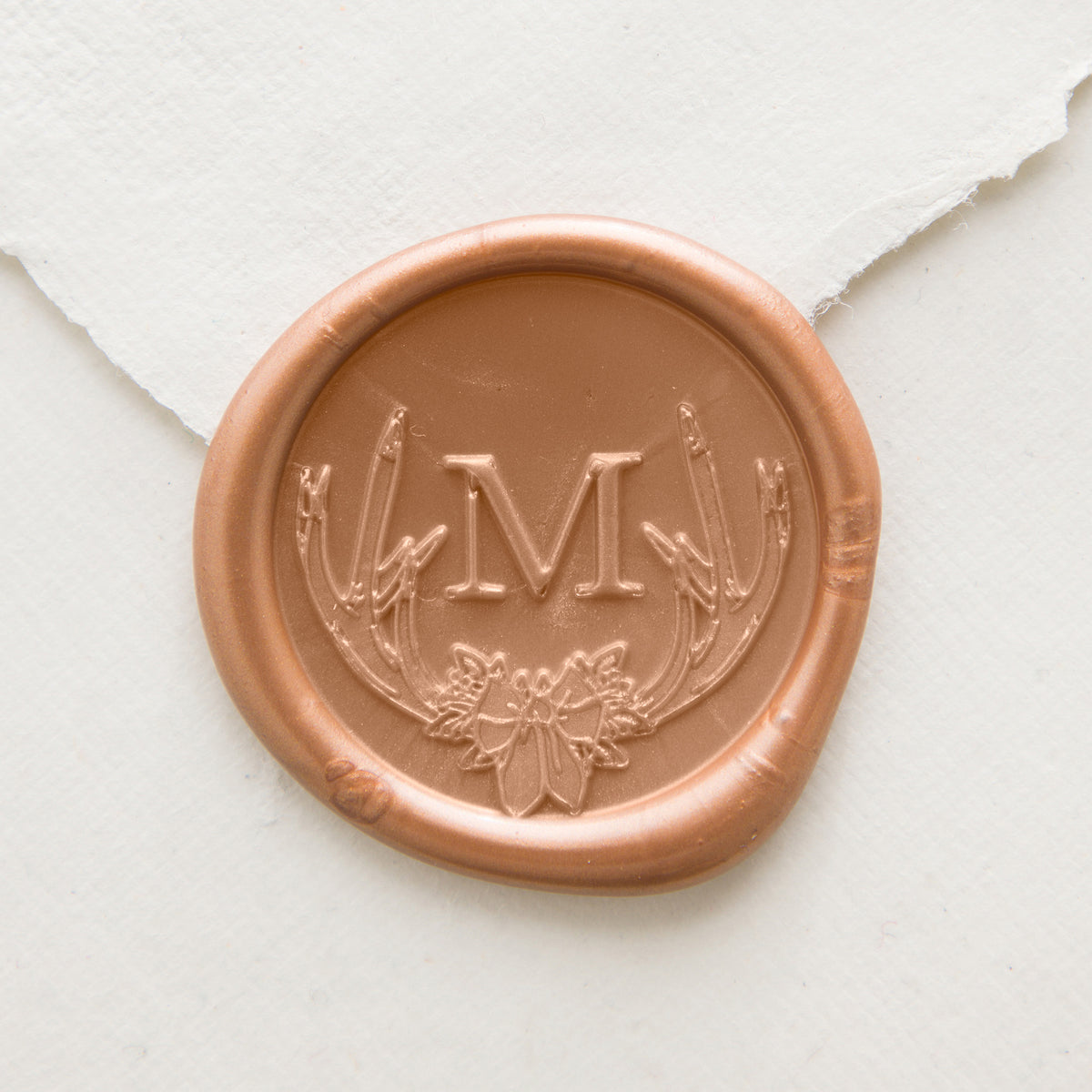 Winter Hideaway Monogram Wax Seal