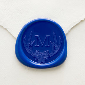 Winter Hideaway Monogram Wax Seal