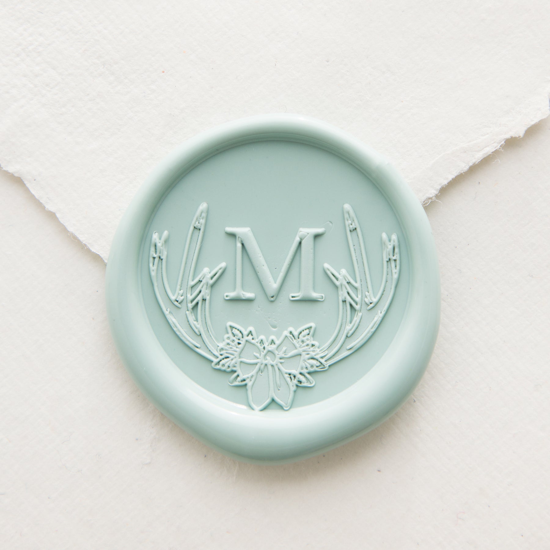 Winter Hideaway Monogram Wax Seal