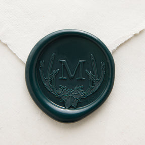 Winter Hideaway Monogram Wax Seal