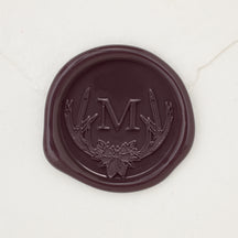 Winter Hideaway Monogram Wax Seal