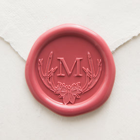 Winter Hideaway Monogram Wax Seal