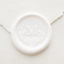 Winter Hideaway Monogram Wax Seal