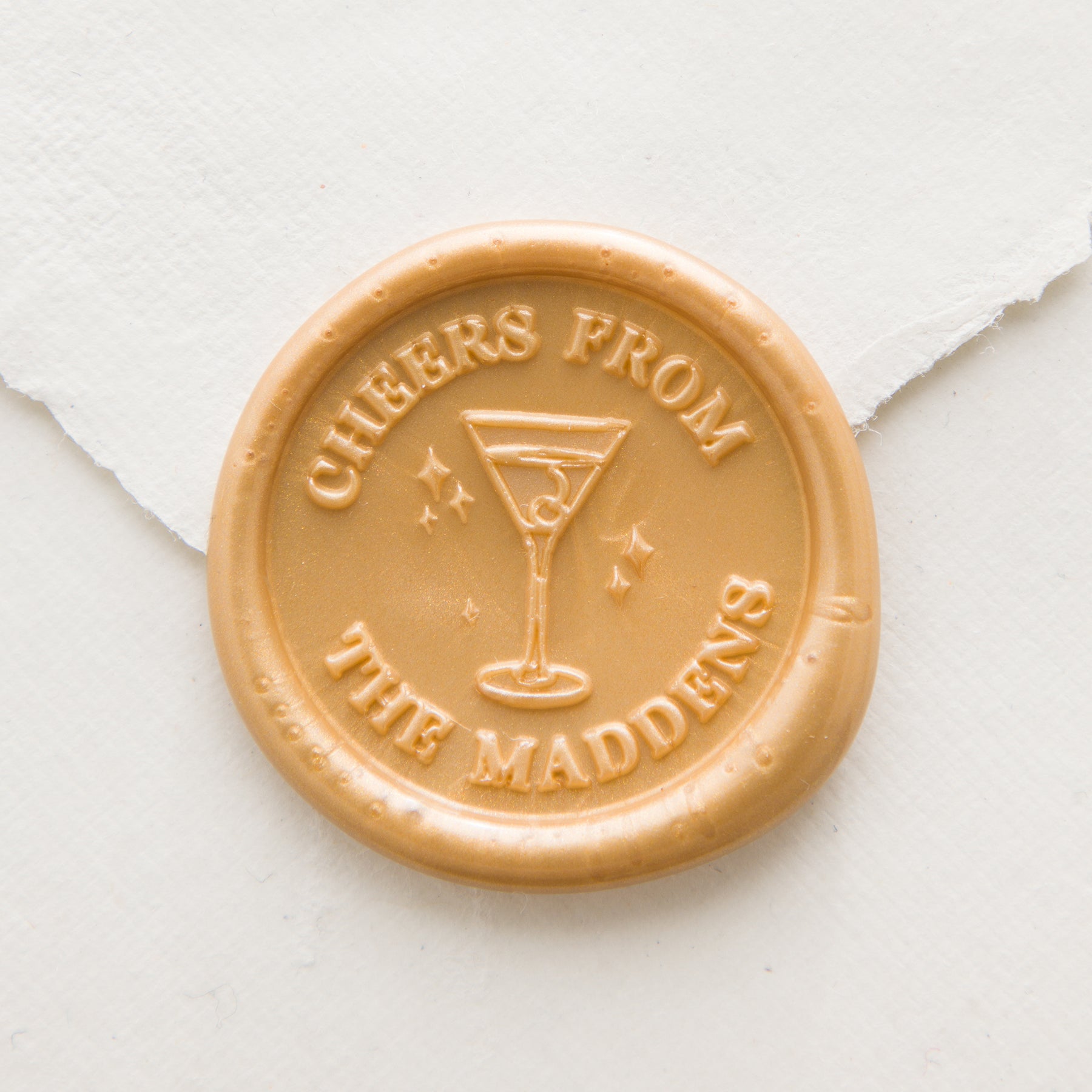 Merriment Personalized Wax Stamp