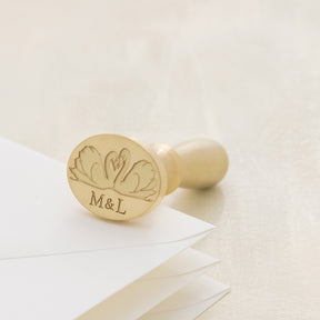 Swan Duo Monogram Wax Stamp