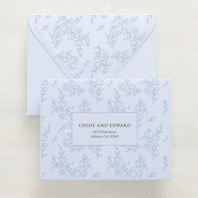 (Sample) Climbing Roses Addressed Envelopes