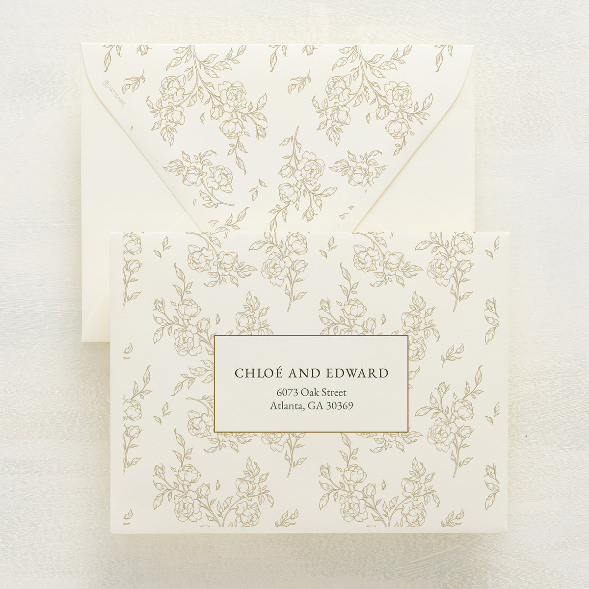 Climbing Roses Reply Envelopes