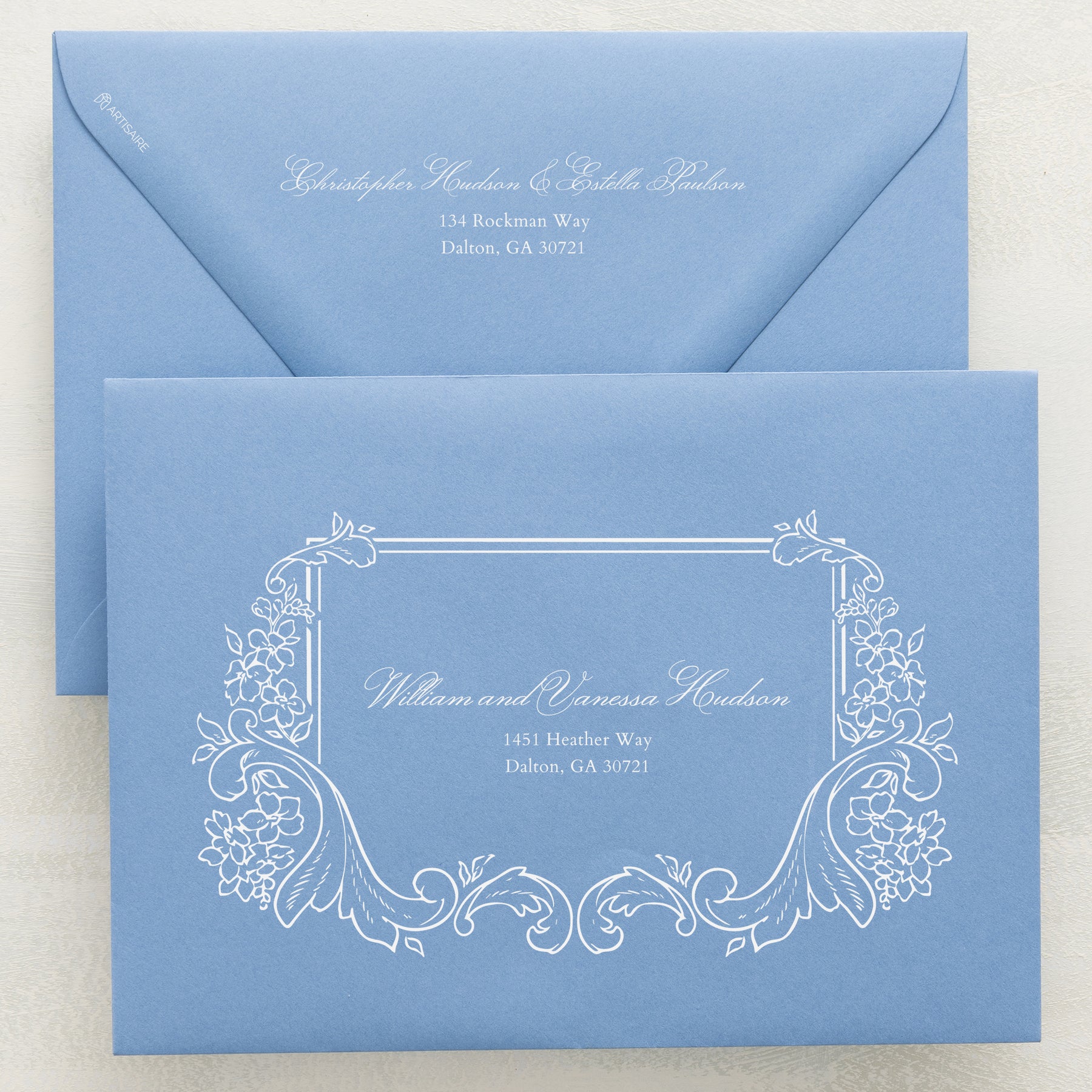 (Sample) Garden Gate Addressed Envelopes