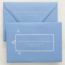 (Sample) Hearts A Flutter Addressed Envelopes