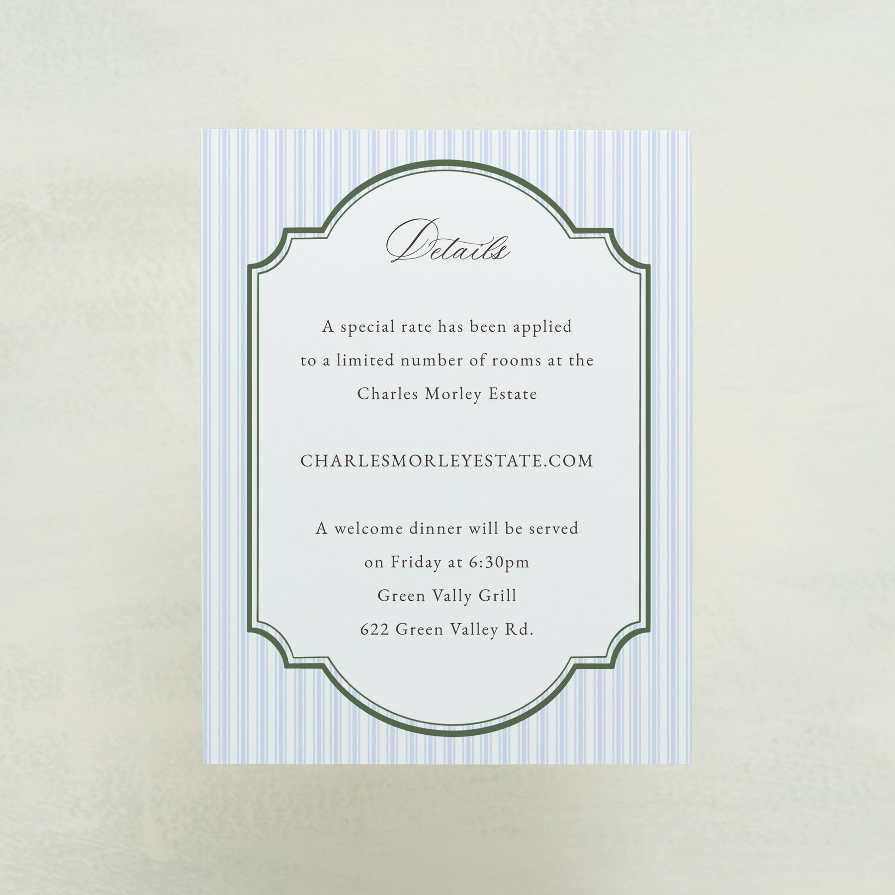 Tete A Tete Details Cards