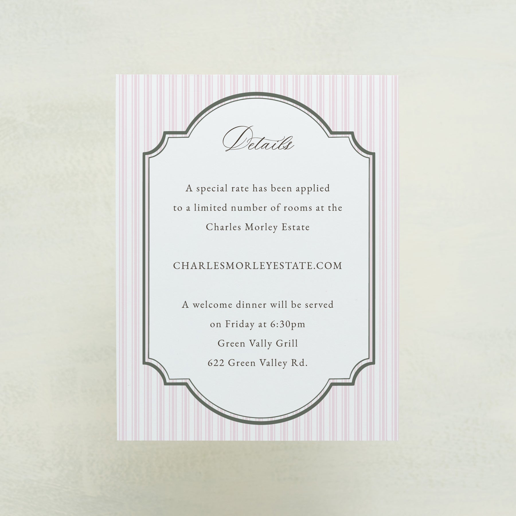 Tete A Tete Details Cards