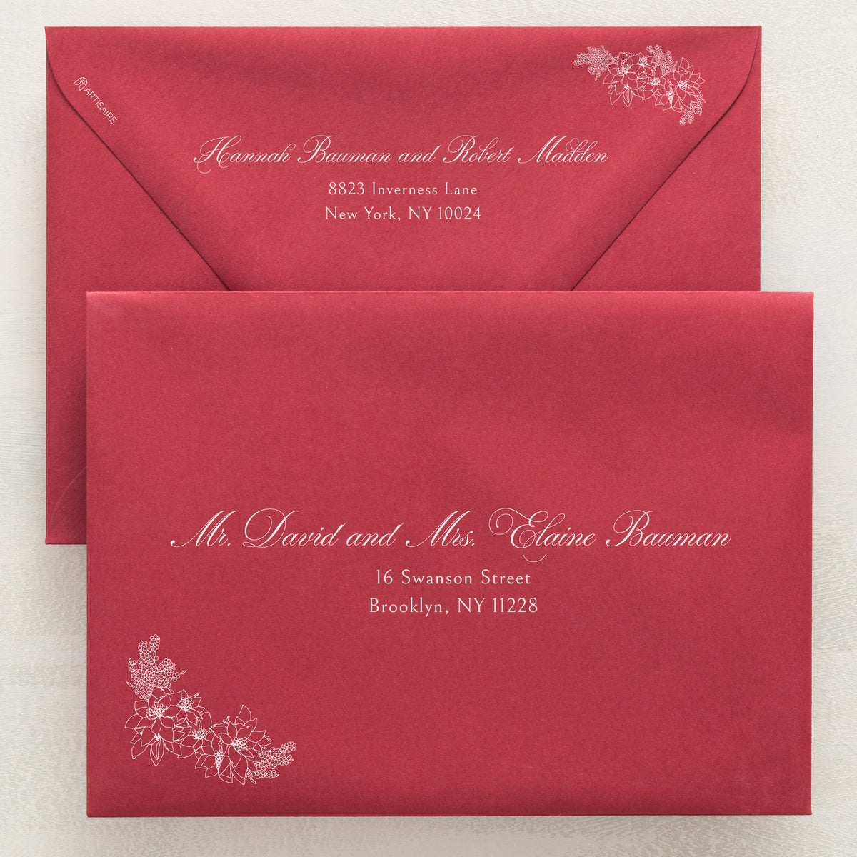 Midwinter Addressed Envelopes