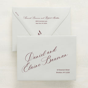 Cardinal Cheer Addressed Envelopes